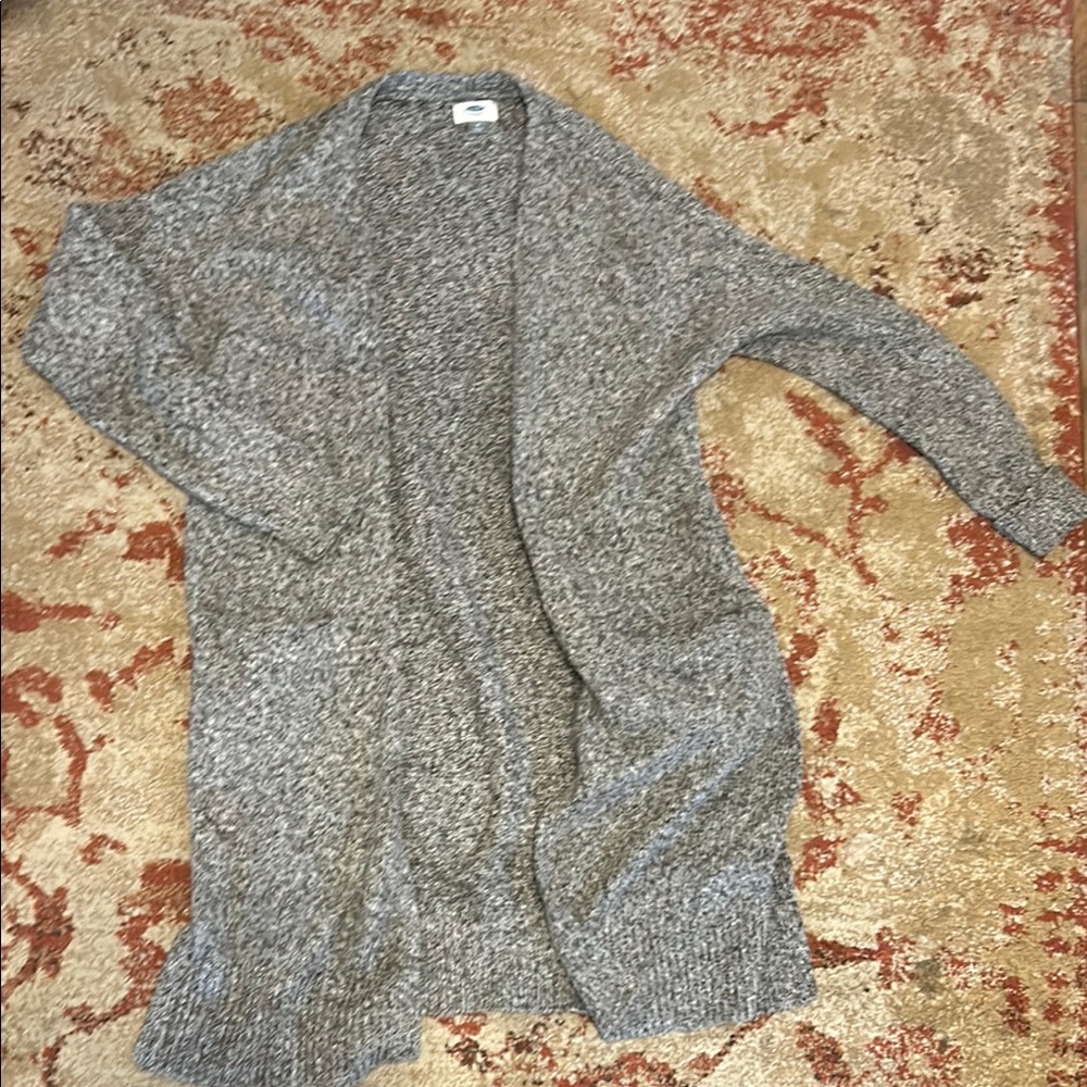 SzM Gray Knit Cardigan